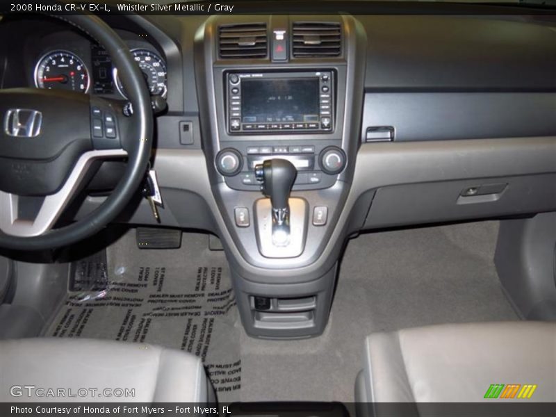 Whistler Silver Metallic / Gray 2008 Honda CR-V EX-L
