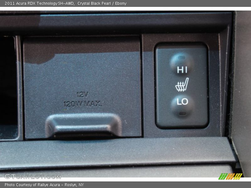 Crystal Black Pearl / Ebony 2011 Acura RDX Technology SH-AWD