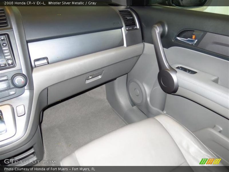Whistler Silver Metallic / Gray 2008 Honda CR-V EX-L