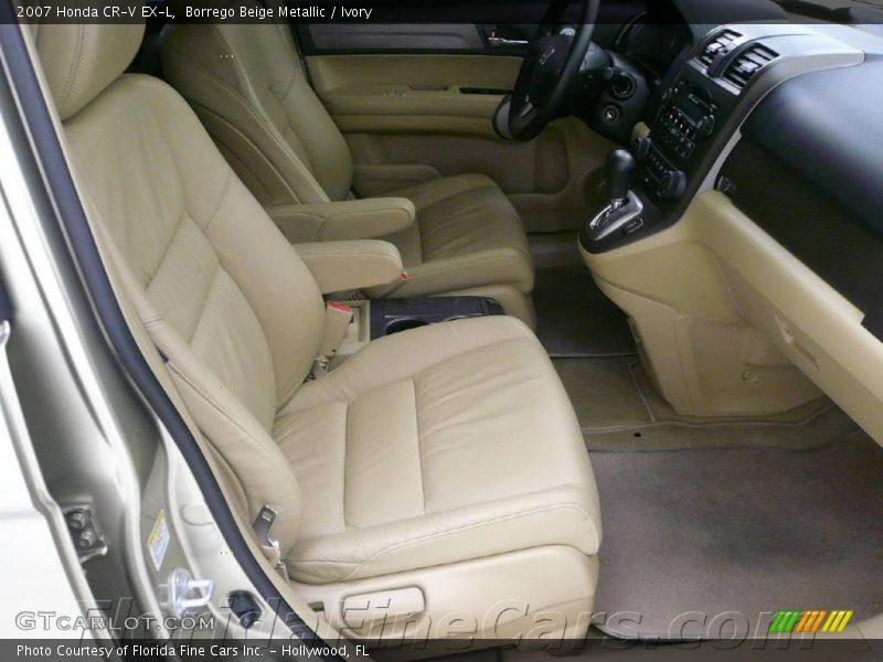 Borrego Beige Metallic / Ivory 2007 Honda CR-V EX-L