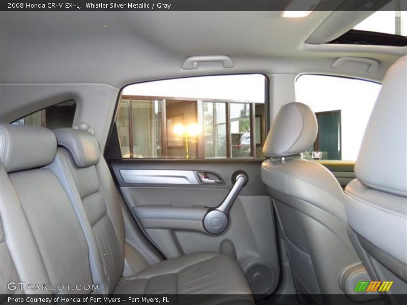 Whistler Silver Metallic / Gray 2008 Honda CR-V EX-L