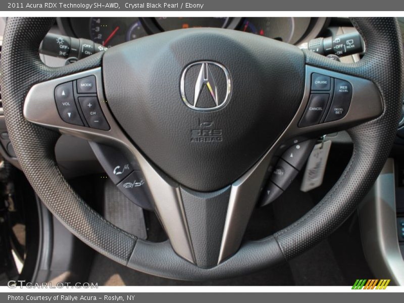 Crystal Black Pearl / Ebony 2011 Acura RDX Technology SH-AWD