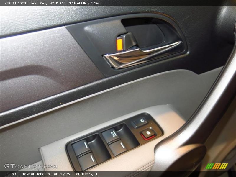 Whistler Silver Metallic / Gray 2008 Honda CR-V EX-L