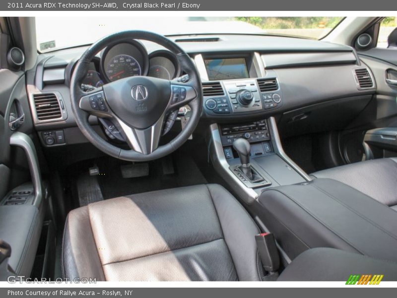 Crystal Black Pearl / Ebony 2011 Acura RDX Technology SH-AWD