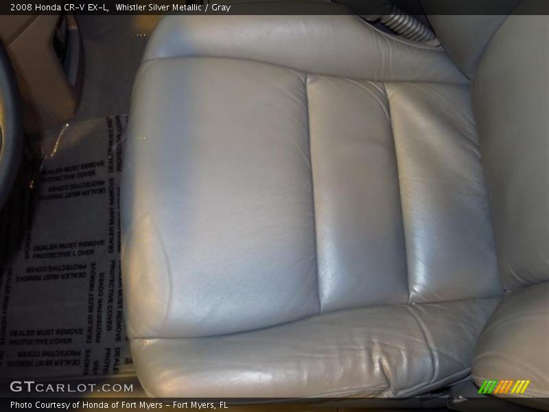 Whistler Silver Metallic / Gray 2008 Honda CR-V EX-L