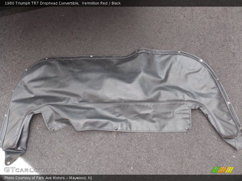 Vermillion Red / Black 1980 Triumph TR7 Drophead Convertible