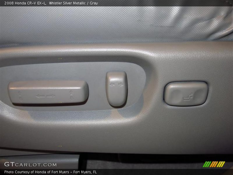 Whistler Silver Metallic / Gray 2008 Honda CR-V EX-L