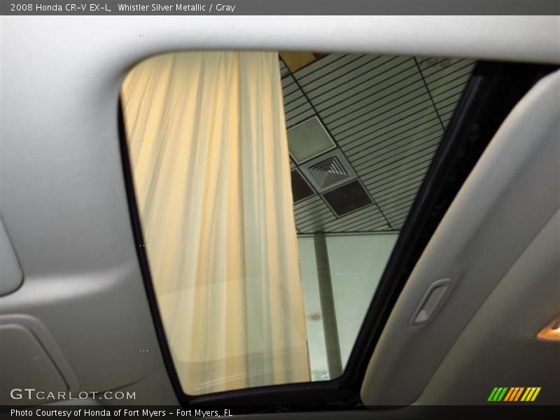 Whistler Silver Metallic / Gray 2008 Honda CR-V EX-L