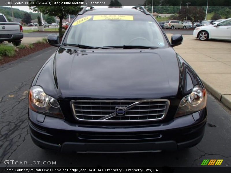 Magic Blue Metallic / Sandstone 2008 Volvo XC90 3.2 AWD