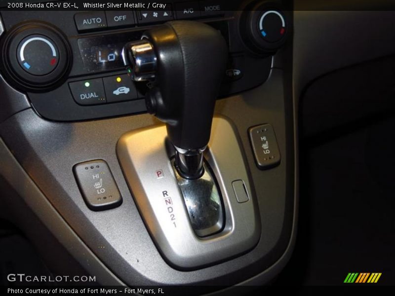 Whistler Silver Metallic / Gray 2008 Honda CR-V EX-L
