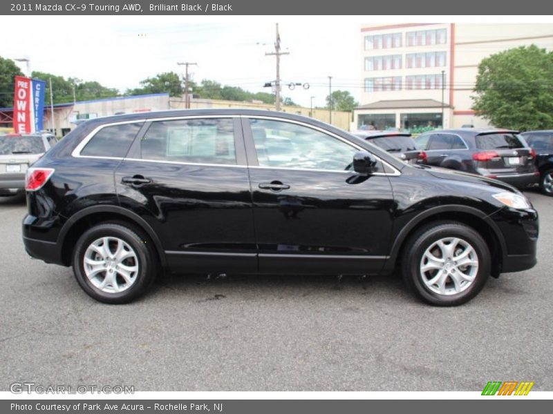 Brilliant Black / Black 2011 Mazda CX-9 Touring AWD
