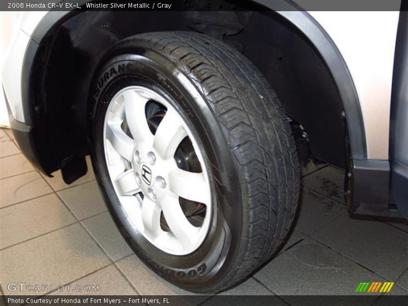 Whistler Silver Metallic / Gray 2008 Honda CR-V EX-L