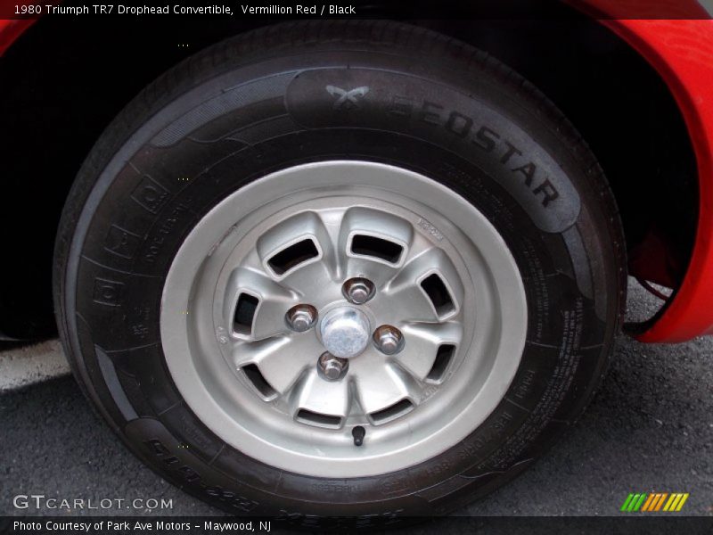  1980 TR7 Drophead Convertible Wheel