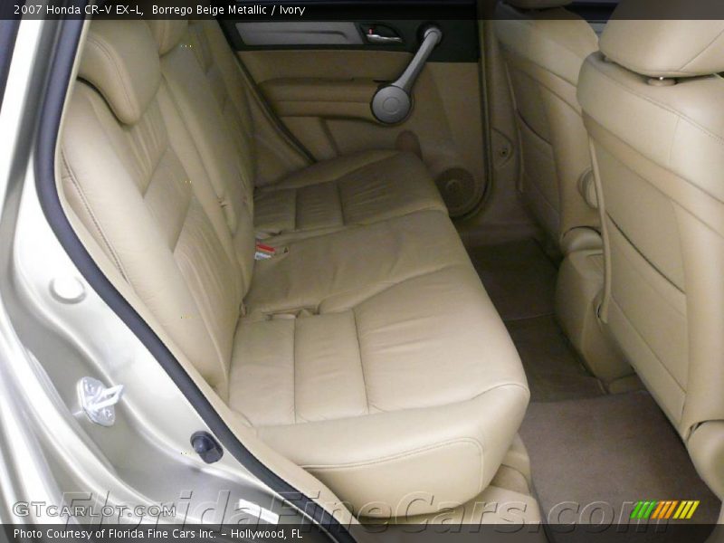 Borrego Beige Metallic / Ivory 2007 Honda CR-V EX-L