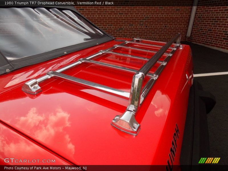 Vermillion Red / Black 1980 Triumph TR7 Drophead Convertible