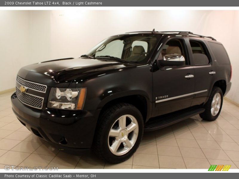 Black / Light Cashmere 2009 Chevrolet Tahoe LTZ 4x4