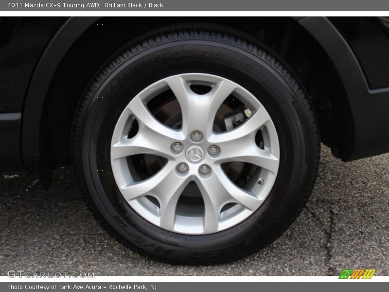 Brilliant Black / Black 2011 Mazda CX-9 Touring AWD