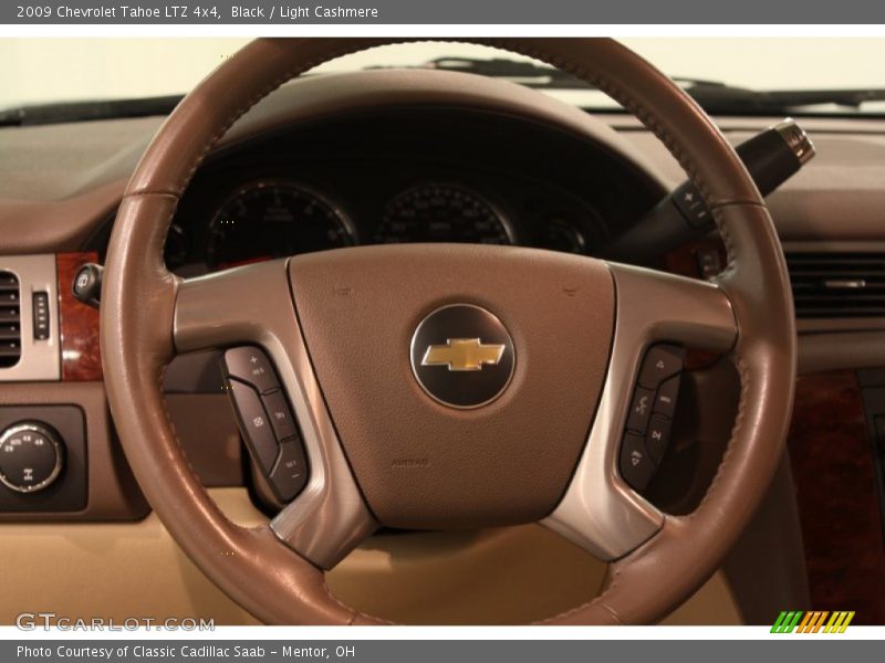 Black / Light Cashmere 2009 Chevrolet Tahoe LTZ 4x4