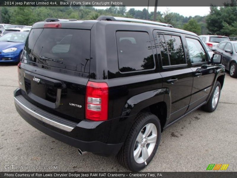 Black / Dark Slate Gray/Light Pebble 2014 Jeep Patriot Limited 4x4