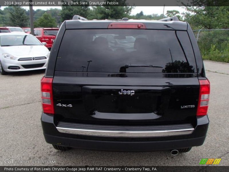 Black / Dark Slate Gray/Light Pebble 2014 Jeep Patriot Limited 4x4