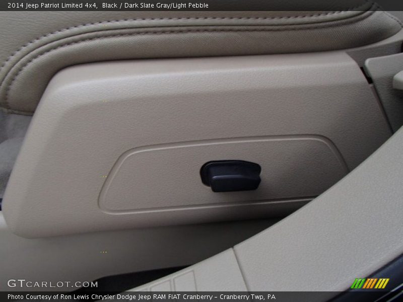 Black / Dark Slate Gray/Light Pebble 2014 Jeep Patriot Limited 4x4