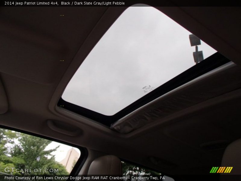 Black / Dark Slate Gray/Light Pebble 2014 Jeep Patriot Limited 4x4