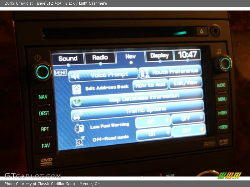Black / Light Cashmere 2009 Chevrolet Tahoe LTZ 4x4