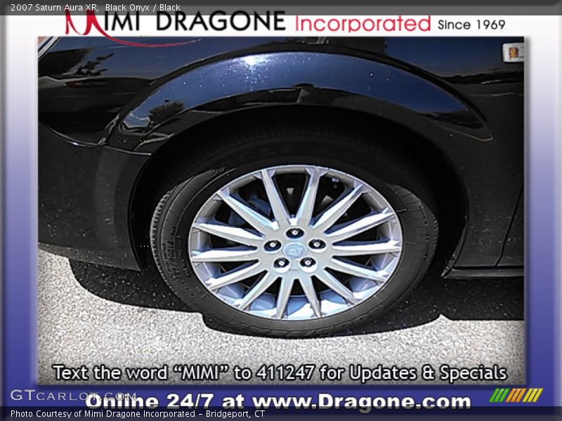 Black Onyx / Black 2007 Saturn Aura XR