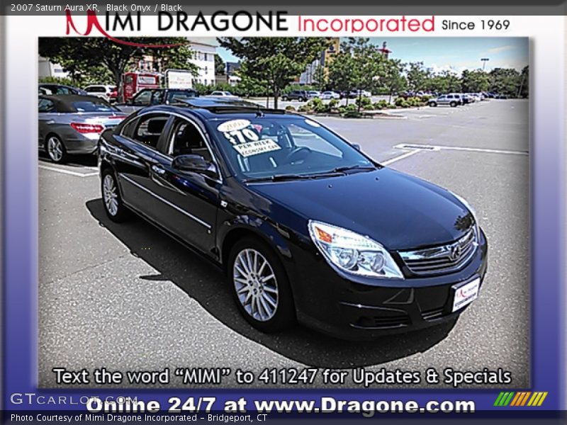 Black Onyx / Black 2007 Saturn Aura XR