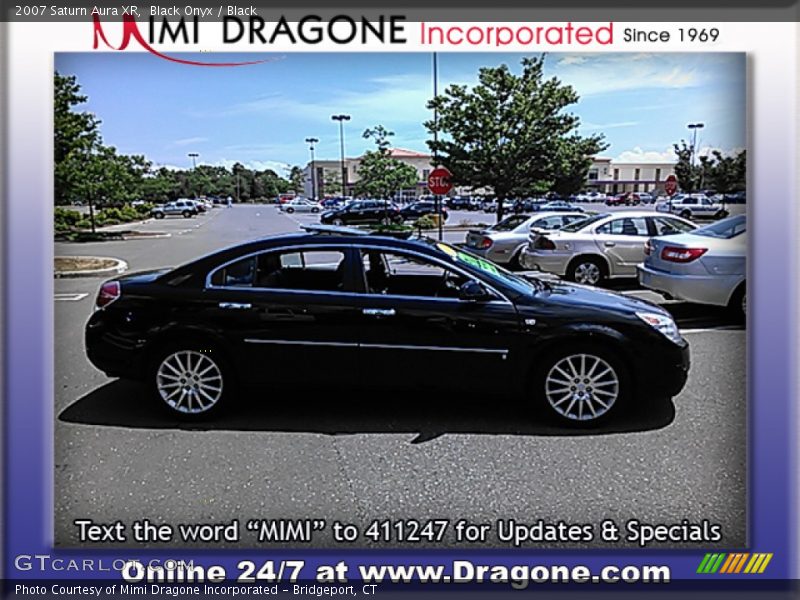 Black Onyx / Black 2007 Saturn Aura XR
