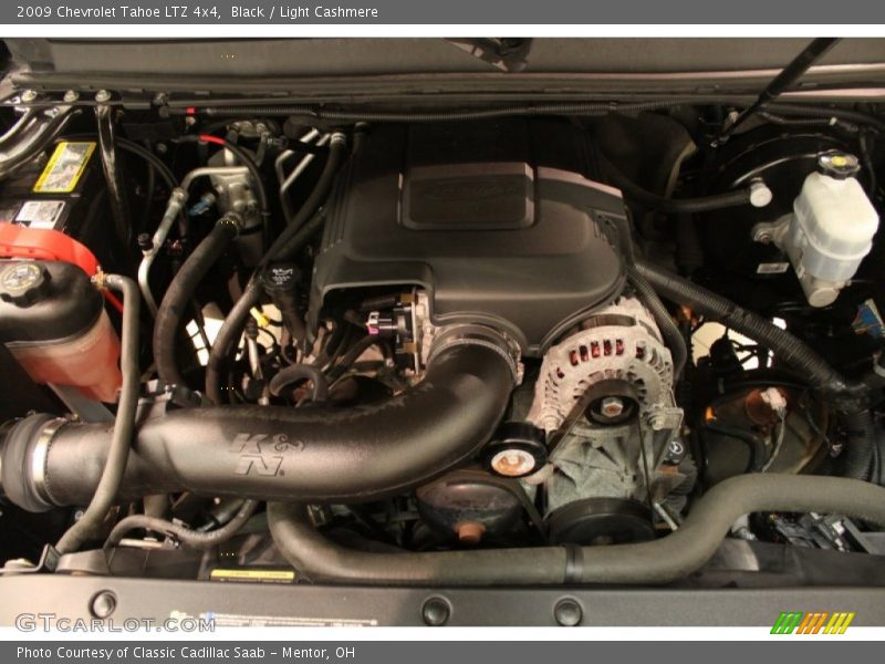 Black / Light Cashmere 2009 Chevrolet Tahoe LTZ 4x4