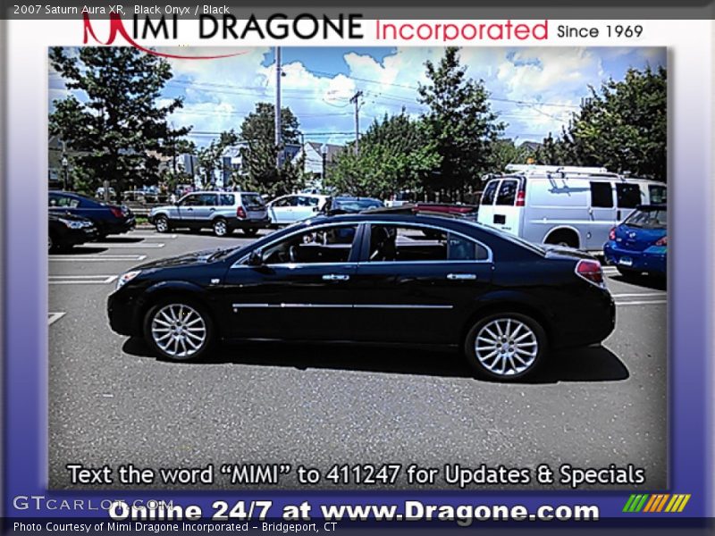 Black Onyx / Black 2007 Saturn Aura XR