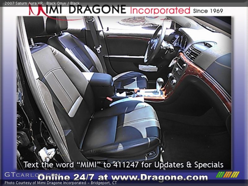 Black Onyx / Black 2007 Saturn Aura XR