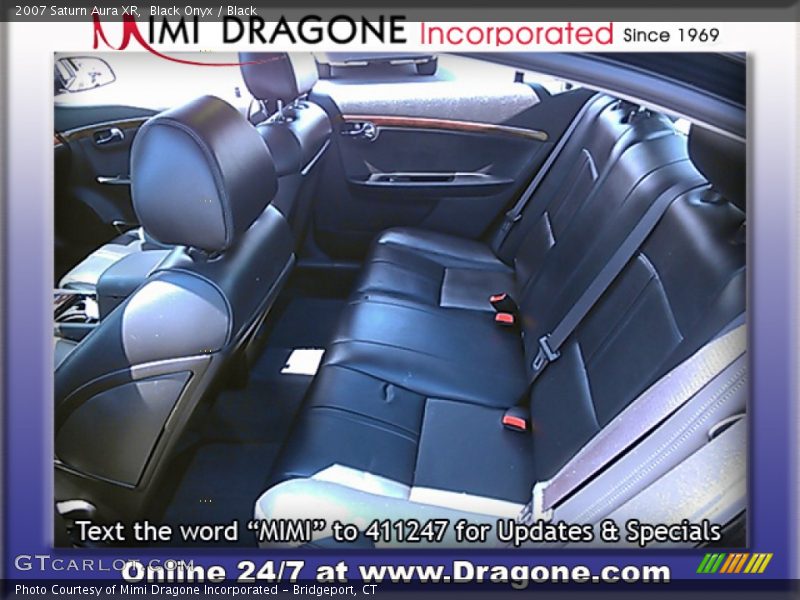 Black Onyx / Black 2007 Saturn Aura XR