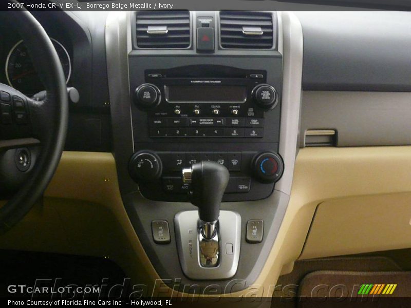 Borrego Beige Metallic / Ivory 2007 Honda CR-V EX-L