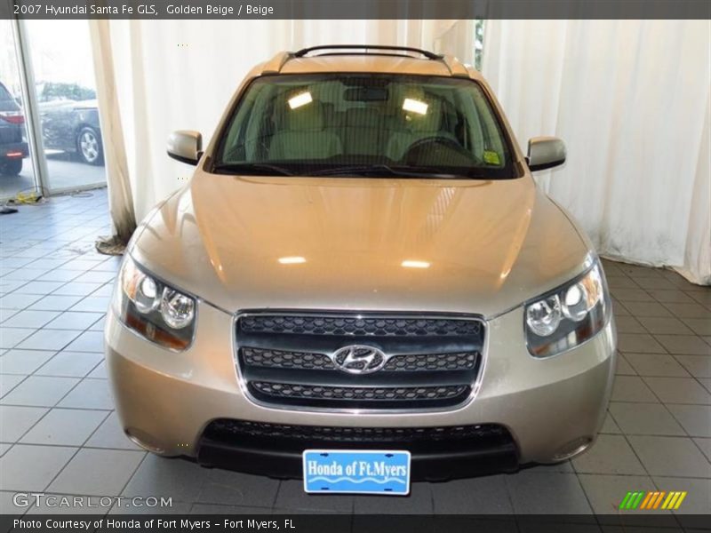 Golden Beige / Beige 2007 Hyundai Santa Fe GLS