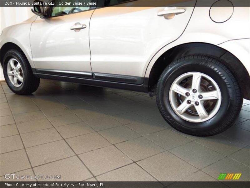 Golden Beige / Beige 2007 Hyundai Santa Fe GLS