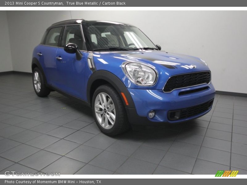 True Blue Metallic / Carbon Black 2013 Mini Cooper S Countryman
