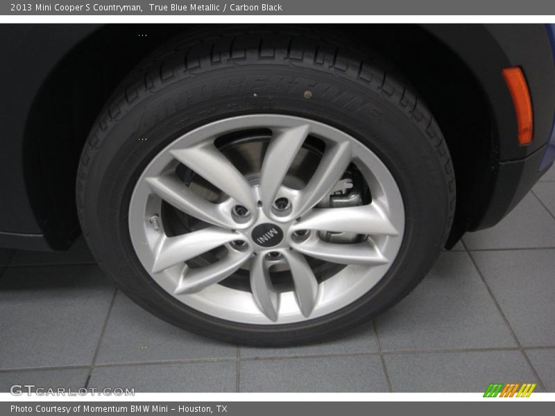 True Blue Metallic / Carbon Black 2013 Mini Cooper S Countryman