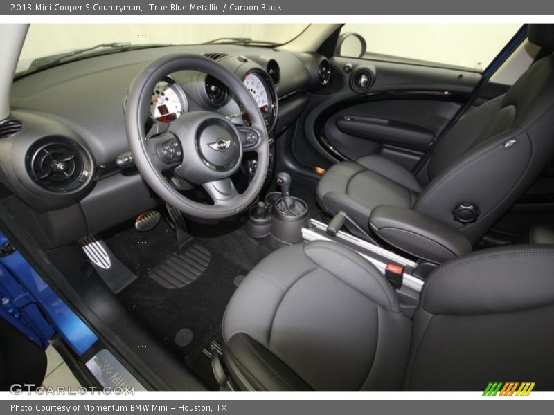 True Blue Metallic / Carbon Black 2013 Mini Cooper S Countryman
