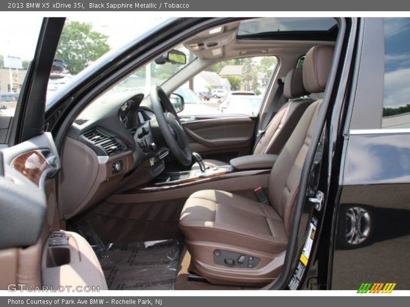 Front Seat of 2013 X5 xDrive 35i