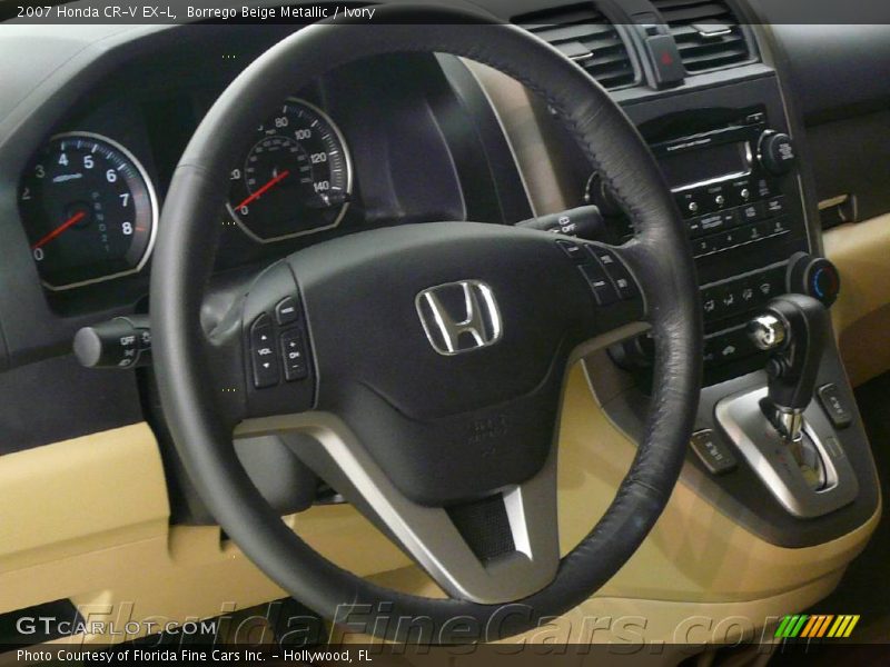 Borrego Beige Metallic / Ivory 2007 Honda CR-V EX-L