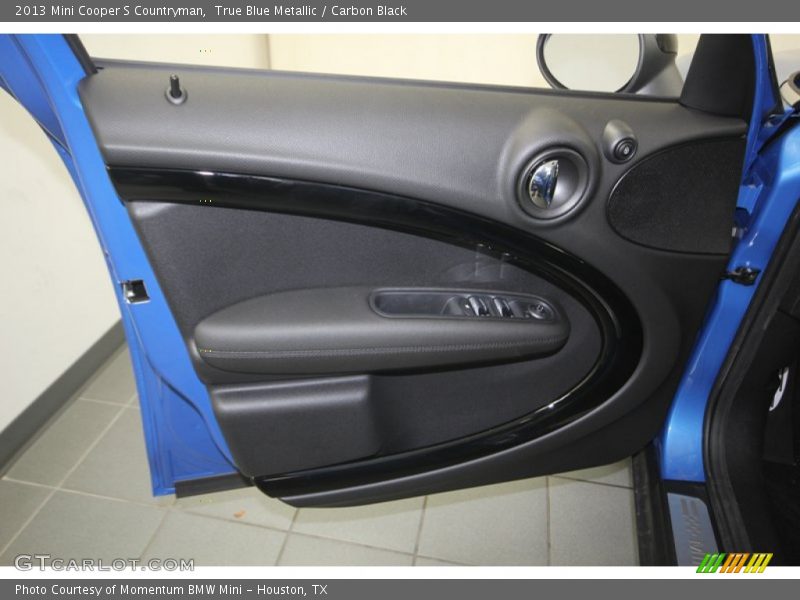 True Blue Metallic / Carbon Black 2013 Mini Cooper S Countryman