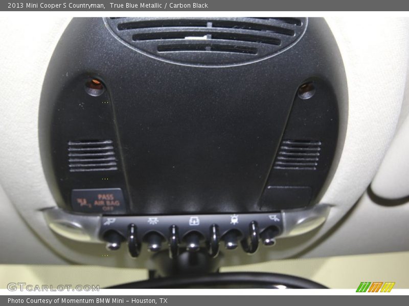 True Blue Metallic / Carbon Black 2013 Mini Cooper S Countryman