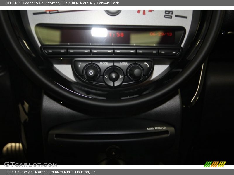 True Blue Metallic / Carbon Black 2013 Mini Cooper S Countryman