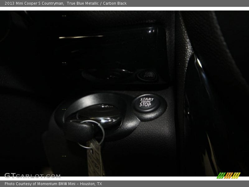 True Blue Metallic / Carbon Black 2013 Mini Cooper S Countryman
