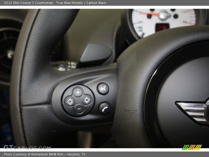 True Blue Metallic / Carbon Black 2013 Mini Cooper S Countryman