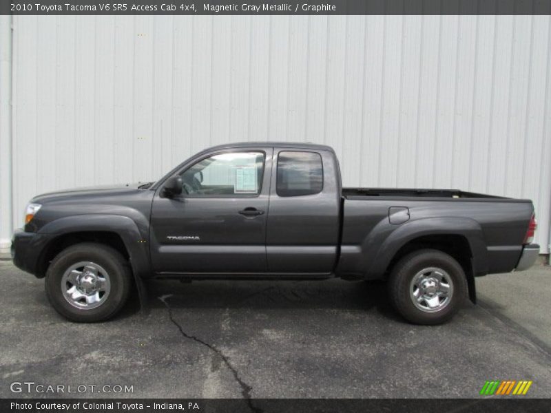 Magnetic Gray Metallic / Graphite 2010 Toyota Tacoma V6 SR5 Access Cab 4x4