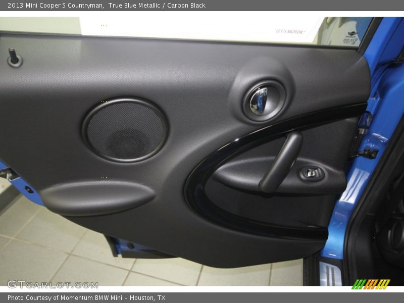 True Blue Metallic / Carbon Black 2013 Mini Cooper S Countryman