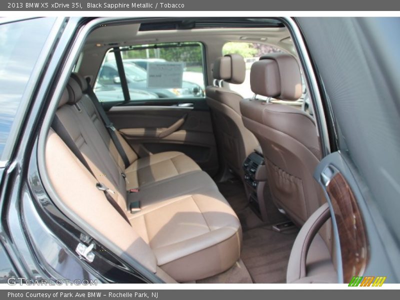 Black Sapphire Metallic / Tobacco 2013 BMW X5 xDrive 35i